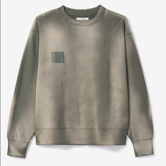 Noize medium (wears large) spruce-coloured crew neck sweater. Only worn twice. - Picture 2 of 4